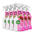 Dettol Antibacterial Multipurpose Cleaner Spray Pomegranate and Lime 6 Litre Pack of 6 Surface Disinfectant Kitchen and Bathroom Degreaser - Damaged Box