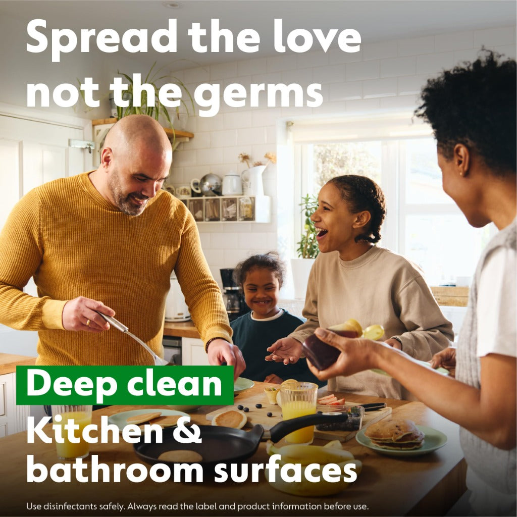 Dettol Antibacterial Multipurpose Cleaner Spray Pomegranate and Lime 6 Litre Pack of 6 Surface Disinfectant Kitchen and Bathroom Degreaser - Damaged Box