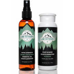 Lumi Outdoors Natural Shoe Deodorizer Spray and Foot Odor Eliminator Extra Strength Lemon Eucalyptus Scent 118ml Boot and Sneaker Freshener - Damaged Box