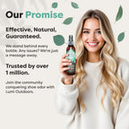 Lumi Outdoors Natural Shoe Deodorizer Spray and Foot Odor Eliminator Extra Strength Lemon Eucalyptus Scent 118ml Boot and Sneaker Freshener - Damaged Box