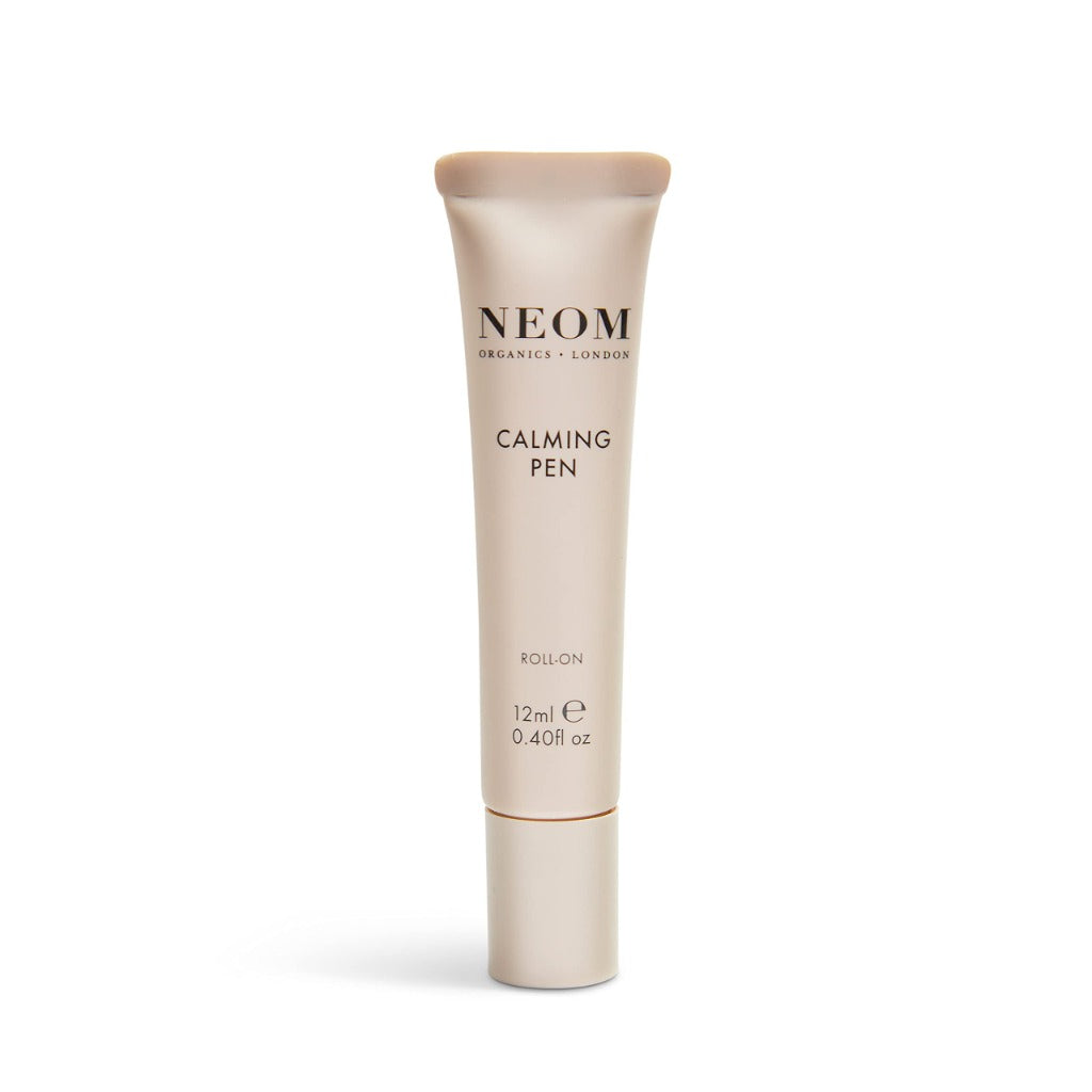 Neom Calming Pen 12ml Lavender Chamomile and Orange Aromatherapy Pulse Point Roller Ball Essential Oil Blend for Stress Relief Vegan - Damaged Box