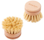 Smidge Natural Beechwood Large Bottle Brush Long Handle Wooden Dish Scrubber for Washing Up Water Bottles and Glassware