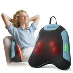 Comfier Cordless Back Massager with Heat Shiatsu Neck and Shoulder Massage Pillow Rechargeable Portable Support Cushion for Pain Relief - Very Good