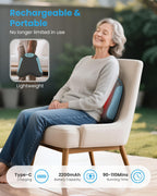 Comfier Cordless Back Massager with Heat Shiatsu Neck and Shoulder Massage Pillow Rechargeable Portable Support Cushion for Pain Relief - Very Good