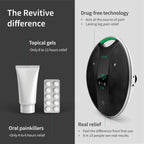 Revitive Medic Coach Smart Circulation Booster Cordless Leg and Knee Pain Relief Device with App Control and EMS TENS Technology - Like New