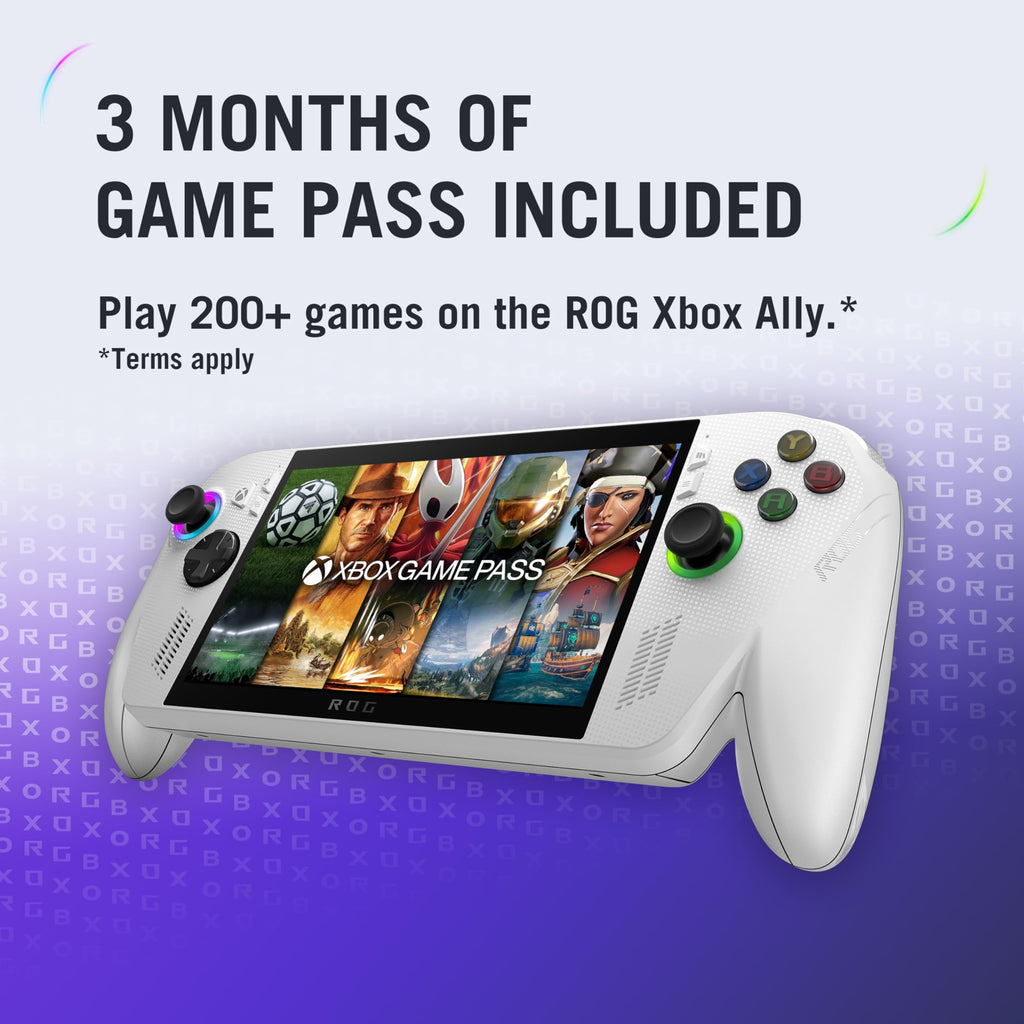 ASUS ROG Xbox Ally | Handheld Gaming Console | AMD Ryzen Z2 A Processor | 7" Full HD 120Hz IPS 500nits Touchscreen | 16GB RAM | 512GB PCIe SSD | Windows 11 - Like New