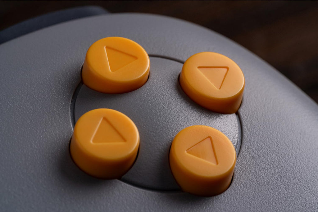 8BitDo 64 2.4G Wireless Controller for Original N64 Console, Analogue 3D, and Windows (Grey) - Like New