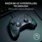 Razer Wolverine V3 Tournament Edition 8K PC - Wired Esports Controller for PC (8K Hz HyperPolling, TMR Thumbsticks with Swappable Caps, 4 Mouse Click Back Buttons & 2 Claw Grip Bumpers) Black - Like New