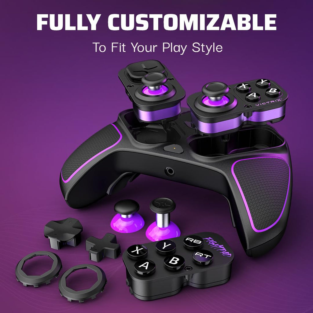 Turtle Beach PDP Victrix Pro BFG Black Wireless Gaming Controller for box Series X|S, Xbox One, and Windows 10/11 PC, Modular Gamepad, Remappable Buttons, Customizable Triggers/Paddles/D-Pad, PC App - Like New