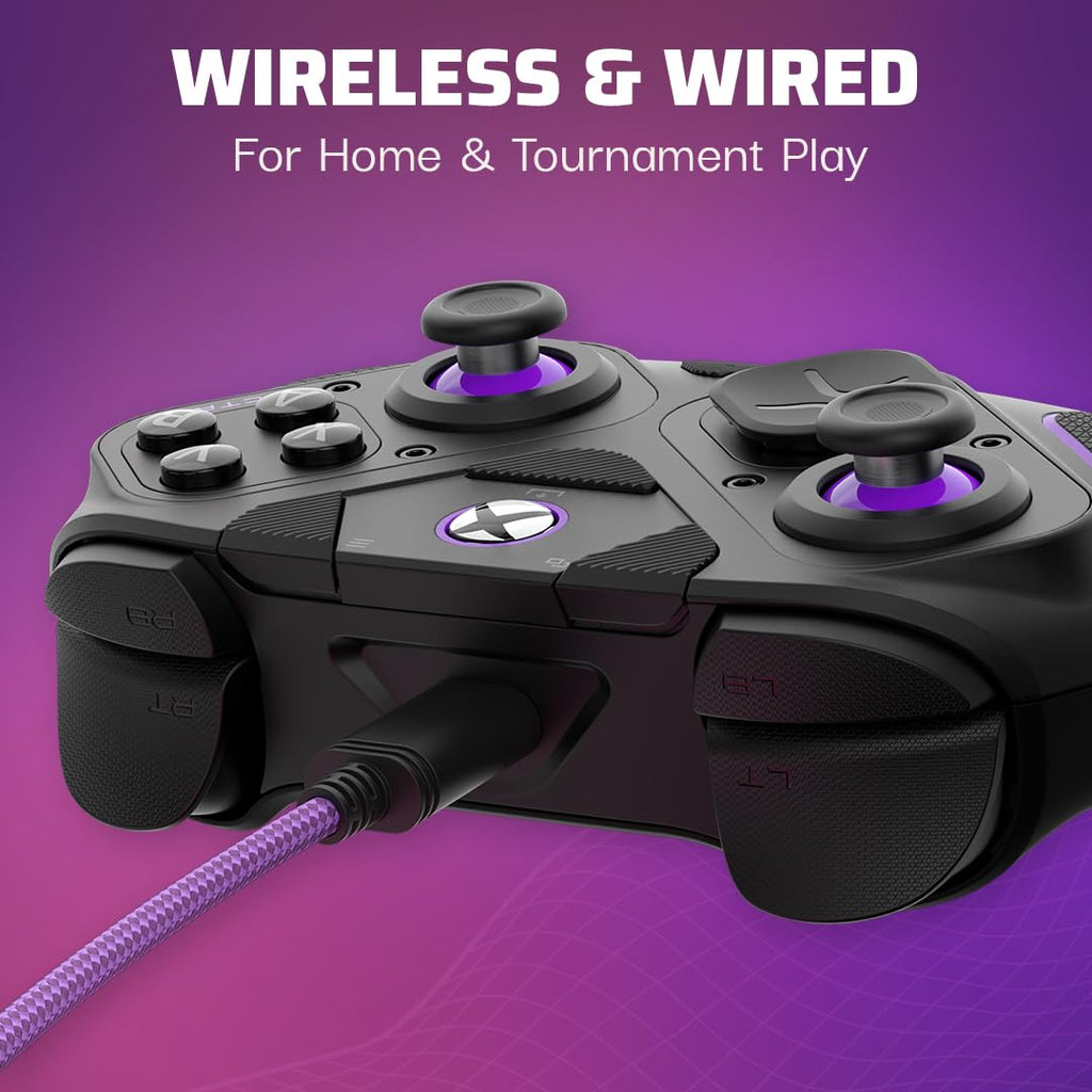 Turtle Beach PDP Victrix Pro BFG Black Wireless Gaming Controller for box Series X|S, Xbox One, and Windows 10/11 PC, Modular Gamepad, Remappable Buttons, Customizable Triggers/Paddles/D-Pad, PC App - Like New