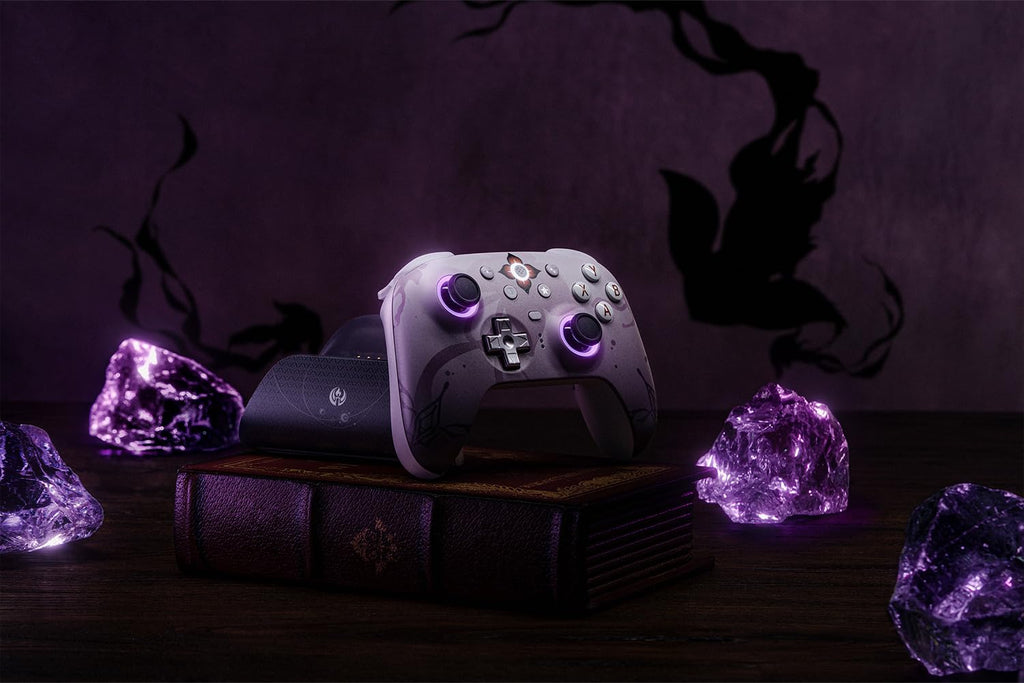 8BitDo Ultimate 2 Wireless Controller for Windows, Apple, Steam & Android, TMR Joysticks, Hall/Tactile Triggers, Motion Control,1000Hz Polling Rate -Evernight(Officially Licensed by Honkai: Star Rail) - Like New