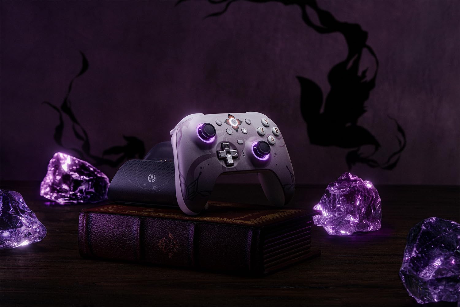 8BitDo Ultimate 2 Wireless Controller for Windows, Apple, Steam & Android, TMR Joysticks, Hall/Tactile Triggers, Motion Control,1000Hz Polling Rate -Evernight(Officially Licensed by Honkai: Star Rail) - Like New