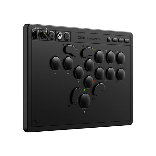 8Bitdo All-Button Arcade Controller for Xbox Series X|S, Xbox One & PC, 2.4G Wireless, Low-profile Mechanical Switches, Programmable Buttons, Hot-swappable PCB, RGB Lighting - Officially Licensed - Like New