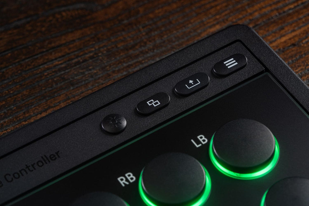 8Bitdo All-Button Arcade Controller for Xbox Series X|S, Xbox One & PC, 2.4G Wireless, Low-profile Mechanical Switches, Programmable Buttons, Hot-swappable PCB, RGB Lighting - Officially Licensed - Like New