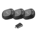 HTC VIVE Ultimate Tracker, 3 Trackers + 1 Dongle - Full-Body Tracking for VR - Like New