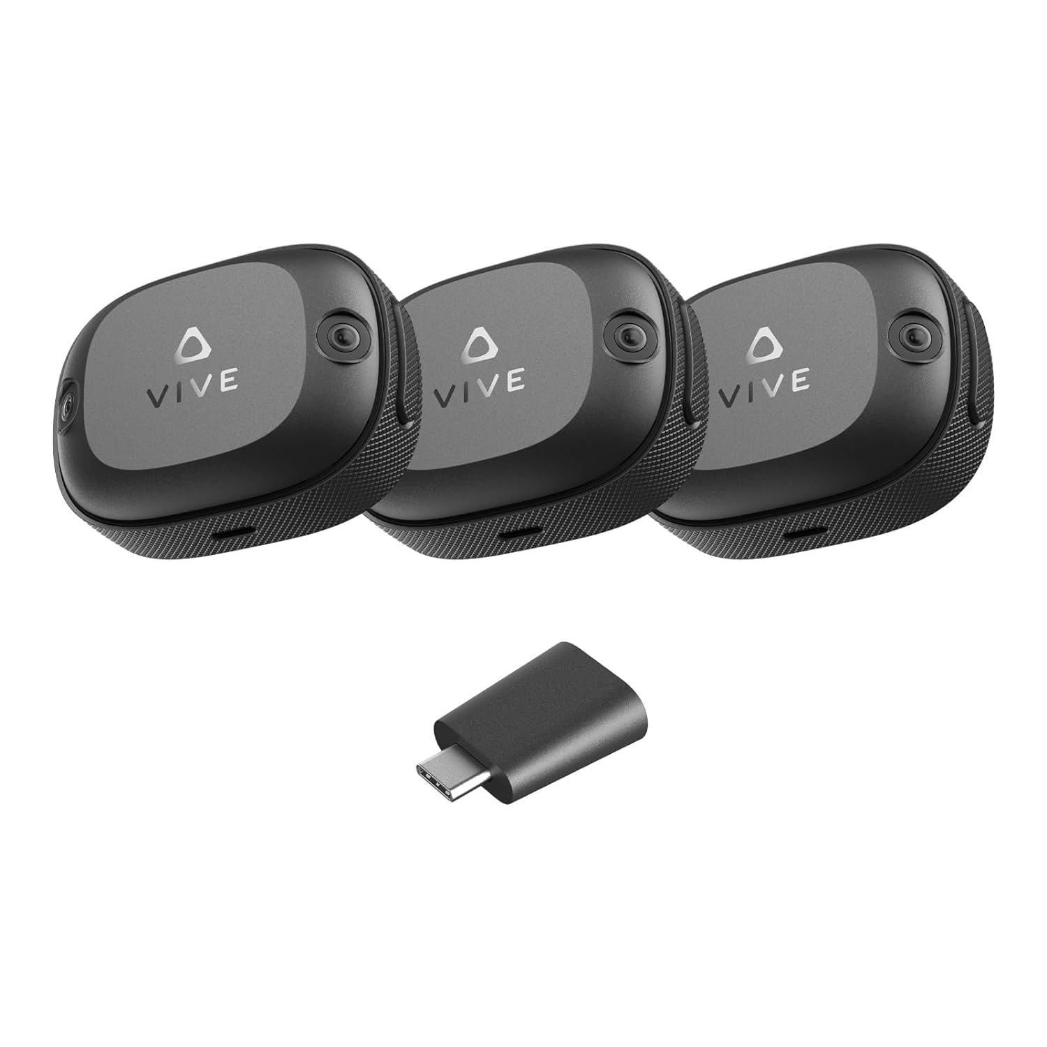 HTC VIVE Ultimate Tracker, 3 Trackers + 1 Dongle - Full-Body Tracking for VR - Like New
