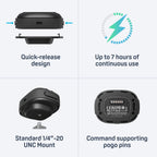 HTC VIVE Ultimate Tracker, 3 Trackers + 1 Dongle - Full-Body Tracking for VR - Like New