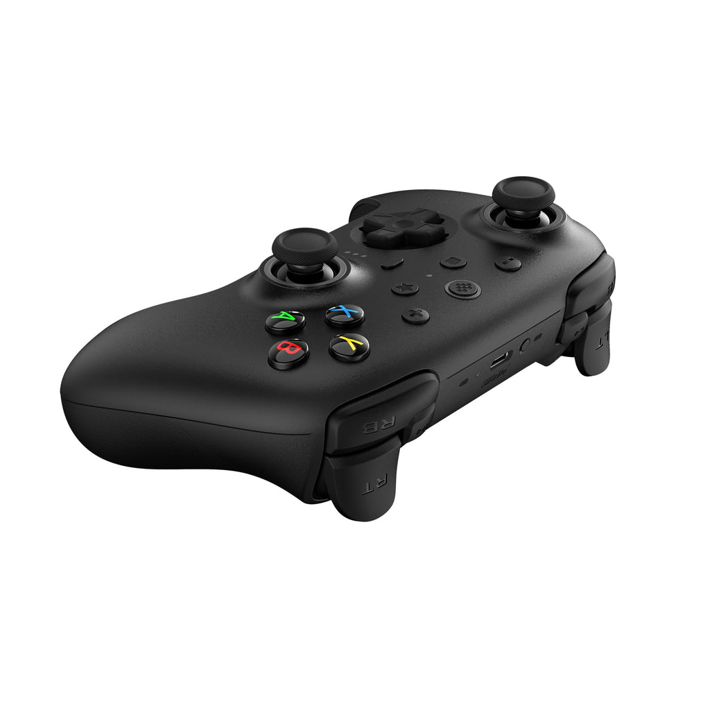 8Bitdo Ultimate 2 Wireless Controller for Windows & Android, Gaming Controller with TMR Joysticks, Switchable Hall Effect/Tactile Triggers, Motion Control, RGB Fire Ring, 8Speed Wireless Tech, Black - Like New