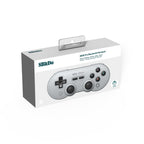 8BitDo SN30 Pro Bluetooth Controller, Hall Effect Joystick Update, Compatible with Switch, Switch 2, PC, macOS, Android, Steam Deck & Raspberry Pi (Gray) - Like New