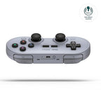 8BitDo SN30 Pro Bluetooth Controller, Hall Effect Joystick Update, Compatible with Switch, Switch 2, PC, macOS, Android, Steam Deck & Raspberry Pi (Gray) - Like New