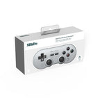 8BitDo SN30 Pro Bluetooth Controller, Hall Effect Joystick Update, Compatible with Switch, Switch 2, PC, macOS, Android, Steam Deck & Raspberry Pi (Gray) - Like New