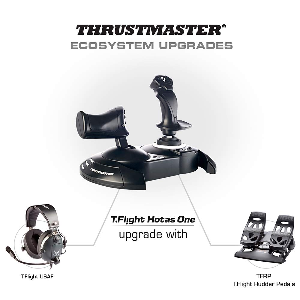 Thrustmaster T.Flight Hotas One Flight Stick for Xbox Series X|S & PC - Joystick with Detachable Throttle - Officially Licensed Flight Controller - Plug & Play - Like New