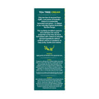 Australian Tea Tree Purifying Cream 50ml Soothing Natural Vegan Skincare SLS and Paraben Free Antiseptic Moisturiser - Damaged Box