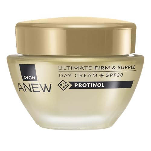 Avon Anew Ultimate Day and Night Cream 50ml Duo Skincare Set for Age 40 Plus Anti-Ageing Collagen Boosting Face Moisturiser Pack of 2