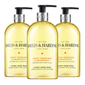 Baylis & Harding Sweet Mandarin & Grapefruit Hand Wash – 3 x 500ml – Vegan Friendly Hand Soap Bulk Pack