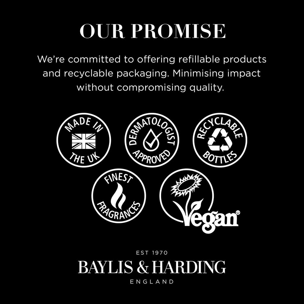 Baylis & Harding Sweet Mandarin & Grapefruit Hand Wash – 3 x 500ml – Vegan Friendly Hand Soap Bulk Pack