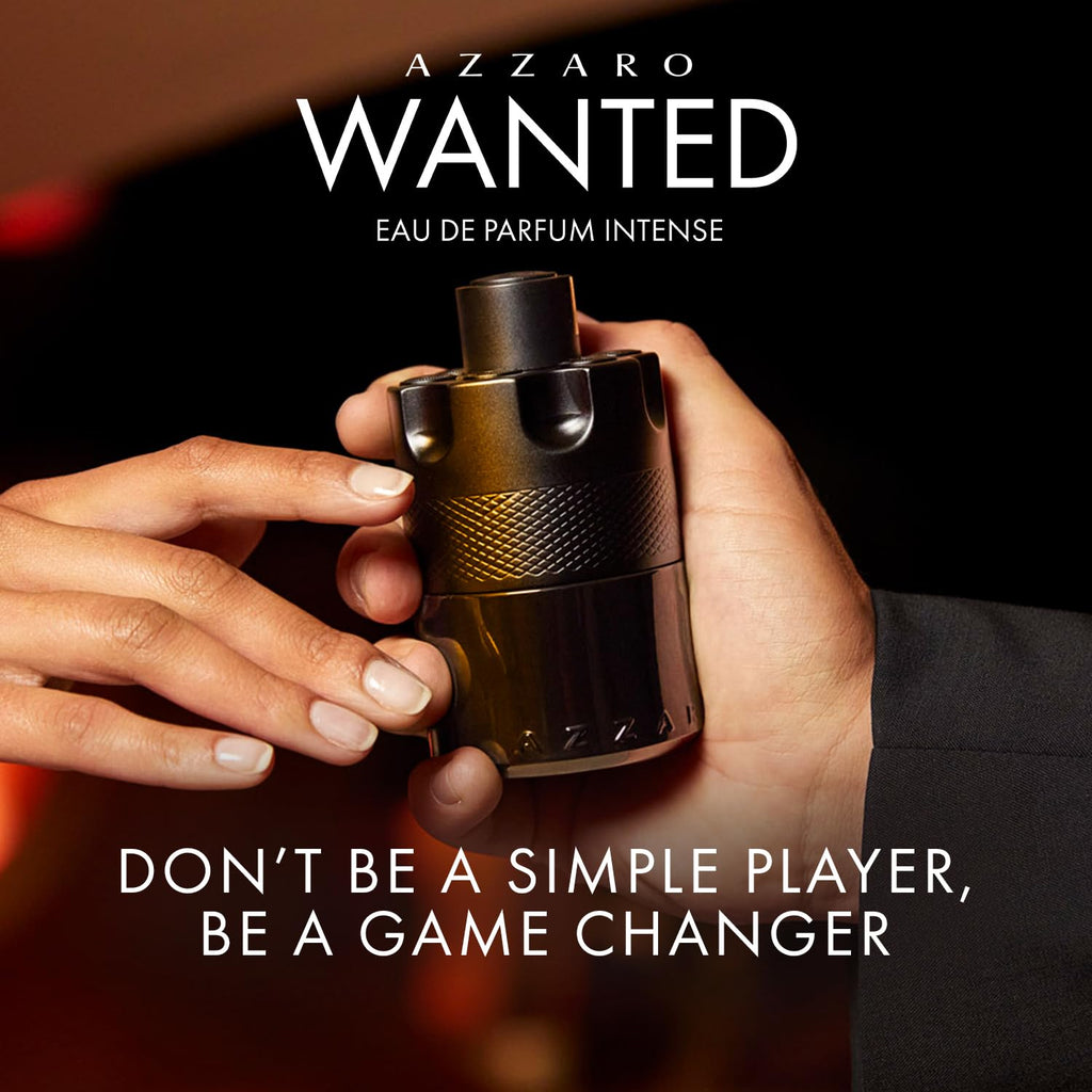 Azzaro The Most Wanted Eau de Parfum Intense 100ml Spray - Mens Cologne with Cardamom and Caramel - Woody Ambery Spicy Fragrance for Him - Damaged Box