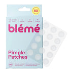 Bl'em'e Pimple Patches - 120 Clear Invisible Ultra-Thin Hydrocolloid Dots - Acne Spot Treatment - Korean Skincare - Damaged Box