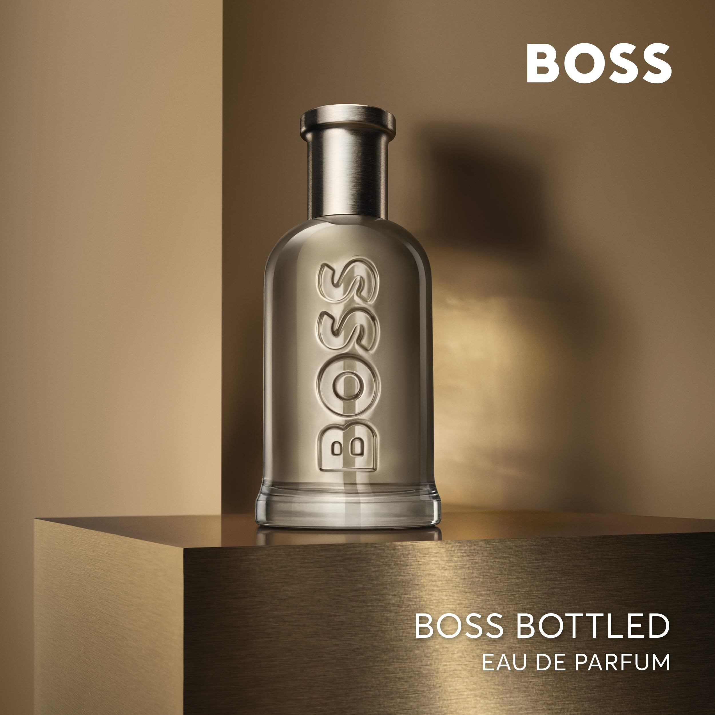 Hugo Boss Boss Bottled Eau de Parfum for Him 50ml EDP Spray Mens Fragrance with Magnolia Jasmine and Sandalwood Notes