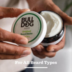 BULLDOG SKINCARE Original Beard Balm 75g - Conditioning & Light Hold for All Beard Types Men's Grooming