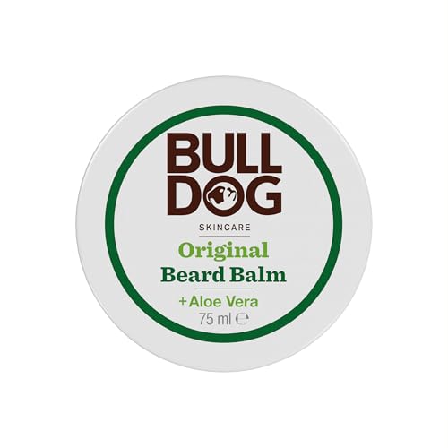 BULLDOG SKINCARE Original Beard Balm 75g - Conditioning & Light Hold for All Beard Types Men's Grooming