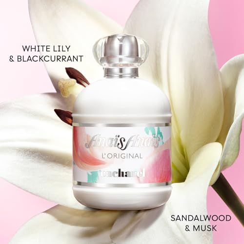 Cacharel Anais Anais L'Original Eau De Toilette 100ml Spray - Women's Classic Floral Fragrance Perfume for Her