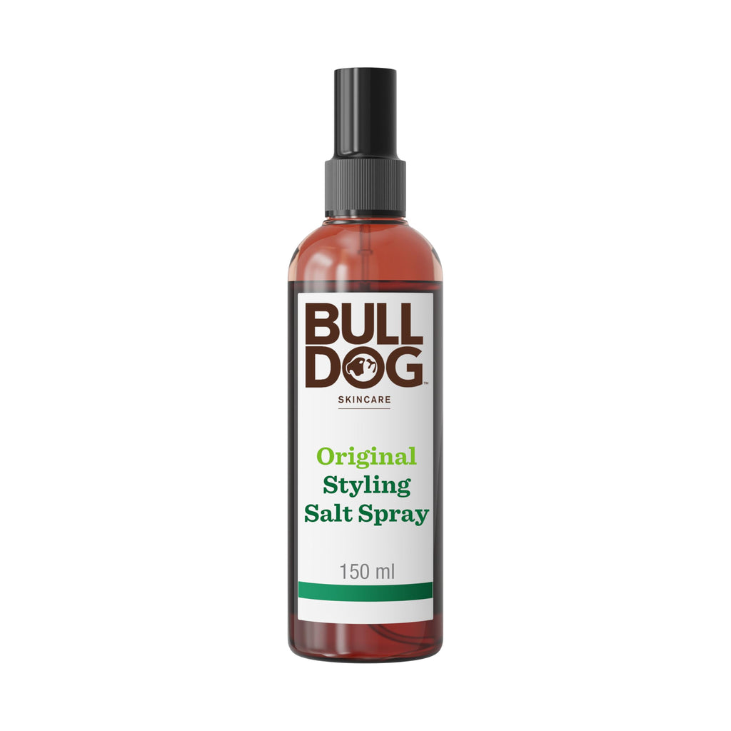 Bulldog Original Hair Styling Salt Spray 150ml - Men's Hair Care Clear Finish - Damaged Box