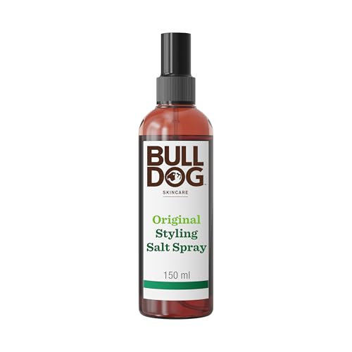 Bulldog Original Hair Styling Salt Spray 150ml - Men's Hair Care Clear Finish - Damaged Box