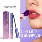 Baorder 3Pcs Peel Off Lip Liner Stain Set Nude Matte Lip Tint Long Lasting Waterproof Smudge Proof Lip Tattoo Makeup Kit 3 Colours - Damaged Box - BBE 05/2029