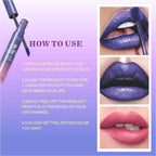 Baorder 3Pcs Peel Off Lip Liner Stain Set Nude Matte Lip Tint Long Lasting Waterproof Smudge Proof Lip Tattoo Makeup Kit 3 Colours - Damaged Box - BBE 05/2029
