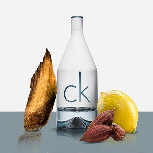 Calvin Klein CK IN2U For Him Eau de Toilette 100ml Spray Men's Fragrance with Tangelo Pimiento and Musk Notes - Damaged Box