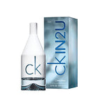 Calvin Klein CKIN2U For Him Eau de Toilette EDT Spray 100ml Men's Fragrance - Damaged Box