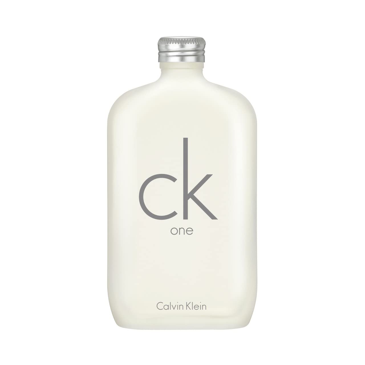 CALVIN KLEIN CK One - Unisex Eau de Toilette for All - Citrus & Aromatic Fragrance with Notes of Green Tea, Nutmeg and Musk - Medium Longevity - 200ml