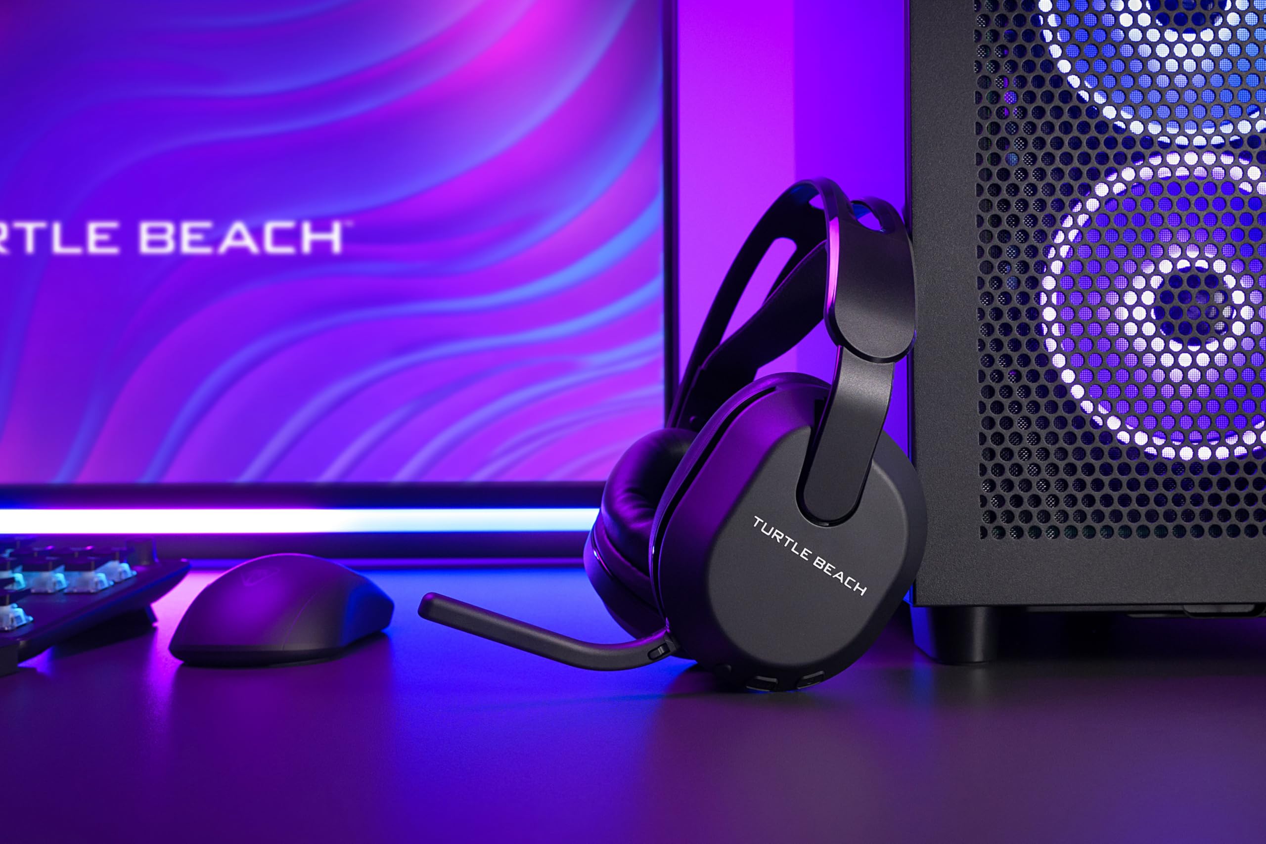 Turtle Beach Stealth 500 Wireless Gaming Headset Black for PS5 PS4 PC and Mobile Bluetooth 40 Hour Battery Life Lightweight Low Latency