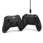 Xbox Wireless Controller with USB-C Cable for Xbox Series X S Xbox One and Windows PC Gaming - Carbon Black - 2.7m Wired Connection Lead