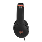 Turtle Beach Airlite Fit Wired Gaming Headset Charcoal Black for Nintendo Switch and OLED Over-Ear Headphones with Flip-to-Mute Microphone
