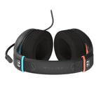 Turtle Beach Airlite Fit Wired Gaming Headset Charcoal Black for Nintendo Switch and OLED Over-Ear Headphones with Flip-to-Mute Microphone