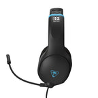 Turtle Beach Airlite Fit Wired Gaming Headset Charcoal Black for Nintendo Switch and OLED Over-Ear Headphones with Flip-to-Mute Microphone