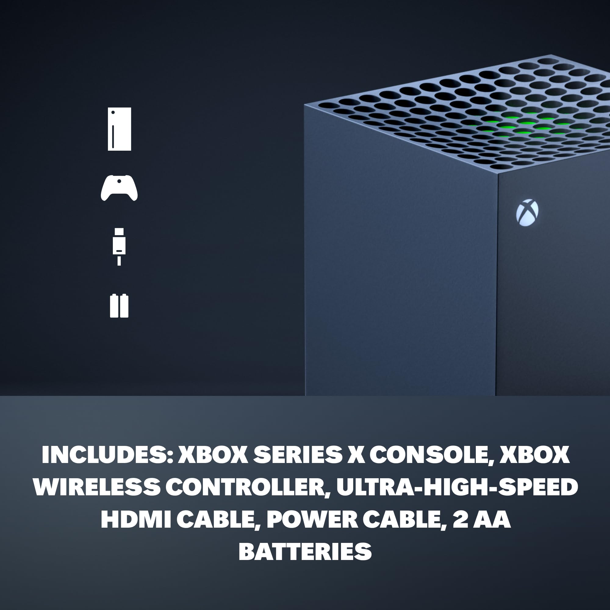 Xbox Series X Console 1TB SSD Black With Wireless Controller 4K Ultra HD Gaming System