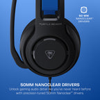 Turtle Beach Atlas 200 Wired Gaming Headset for PS5 and PS4 - Officially Licensed PlayStation Over-Ear Headphones with Mic - Black